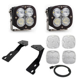 Baja Designs A-Pillar Light Kit Pair XL Sport Series Driving/Combo Pattern Clear Lens Toggle Wiring 447860