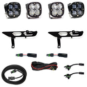 Baja Designs Fog Pocket Light Kit Squadron Pro Series SAE Pattern Clear Lens Toggle Wiring 447870