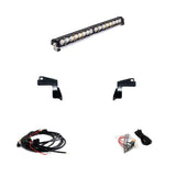 Baja Designs Bumper LED Light Bar Kit 20 inch S8 Series Driving/Combo Pattern Clear Lens 447872