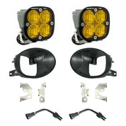 Baja Designs Fog Pocket Light Kit Squadron Pro Series Spot Pattern Baja Amber Lens 447874
