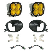 Baja Designs Fog Pocket Light Kit Squadron Sport Series Wide Cornering Pattern Clear Lens 447875