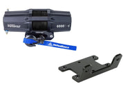 Viper V2 ATV Winch Kit 3500 lb Standard Spool With 40 Feet Blue Synthetic Rope With Mount For Yamaha Models 2007-2012