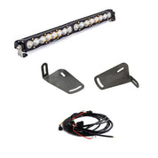 Baja Designs Bumper LED Light Bar Kit 20 inch S8 Series Driving/Combo Pattern Clear Lens For Ram 1500 Rebel 2019-2024 448016