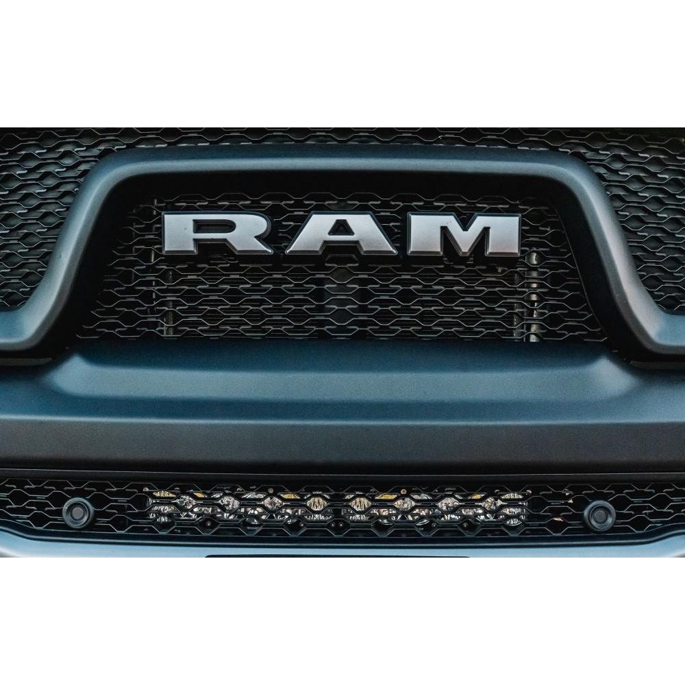 Baja Designs Bumper LED Light Bar Kit 20 inch S8 Series Driving/Combo Pattern Clear Lens For Ram 1500 Rebel 2019-2024 448016