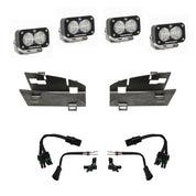 Baja Designs Fog Pocket Light Kit Dual S2 Sport Series Wide Cornering Pattern Clear Lens 448024