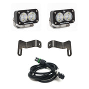 Baja Designs Reverse Light Kit Pair Dual S2 Series Wide Cornering Pattern Clear Lens For Ram 1500 Rebel 2019-2024 448027