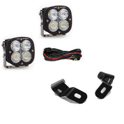 Baja Designs A-Pillar Light Kit Pair XL Sport Series Driving/Combo Pattern Clear Lens 448036