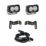 Baja Designs Reverse Light Kit Pair Dual S2 Sport Series Wide Cornering Pattern Clear Lens 448038