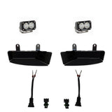 Baja Designs Fog Pocket Light Kit S2 Sport Series Wide Cornering Pattern Clear Lens 448042