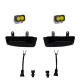 Baja Designs Fog Pocket Light Kit S2 Sport Series Wide Cornering Pattern Baja Amber Lens 448043