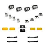 Baja Designs Fog Pocket Light Kit Dual S2 Pro Series Multi Pattern Clear Lens 448053