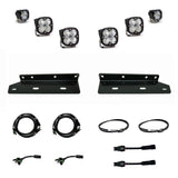 Baja Designs Fog Pocket Light Kit S1 Series Multi Pattern Clear Lens For Ford F-150 Raptor 2021-2023 448054