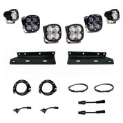 Baja Designs Fog Pocket Light Kit S1 / Squadron Series SAE Pattern Clear Lens For Ford F-150 Raptor 2021-2023 448055