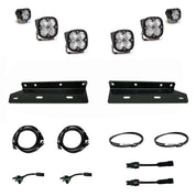 Baja Designs Fog Pocket Light Kit S1 Series Multi Pattern Clear Lens For Ford F-150 Raptor 2021-2023 448056
