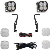 Baja Designs A-Pillar Light Kit Pair XL80 Series Driving/Combo Pattern Clear Lens For Ford F-150 Raptor 2021-2023 448060