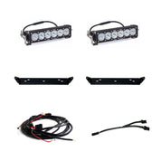 Baja Designs Behind Grille Light Bar Kit Dual 10 inch OnX6+ Series Driving/Combo Pattern Clear Lens 448063
