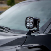 Baja Designs A-Pillar Light Kit Pair LP4 Pro Series Driving/Combo Pattern Clear Lens For Ford F-150 Raptor 2021-2023 448068