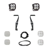 Baja Designs A-Pillar Light Kit Pair Squadron Pro Series Driving/Combo Pattern Clear Lens For Ford F-150 Raptor 2021-2023 448069