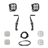 Baja Designs A-Pillar Light Kit Pair Squadron Sport Series Driving/Combo Pattern Clear Lens For Ford F-150 Raptor 2021-2023 448070