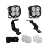 Baja Designs A-Pillar Light Kit Pair XL Sport Series Driving/Combo Pattern Clear Lens 448072
