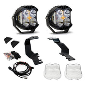 Baja Designs A-Pillar Light Kit Pair LP4 Series Driving/Combo Pattern Clear Lens 448075