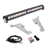 Baja Designs Behind Bumper LED Light Bar Kit 20 inch S8 Series Driving/Combo Pattern Clear Lens 448076