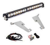 Baja Designs Behind Bumper LED Light Bar Kit 20 inch S8 Series Driving/Combo Pattern Clear Lens 448076