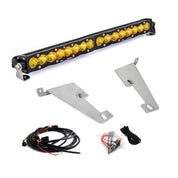 Baja Designs Behind Bumper LED Light Bar Kit 20 inch S8 Series Driving/Combo Pattern Baja Amber Lens 448077