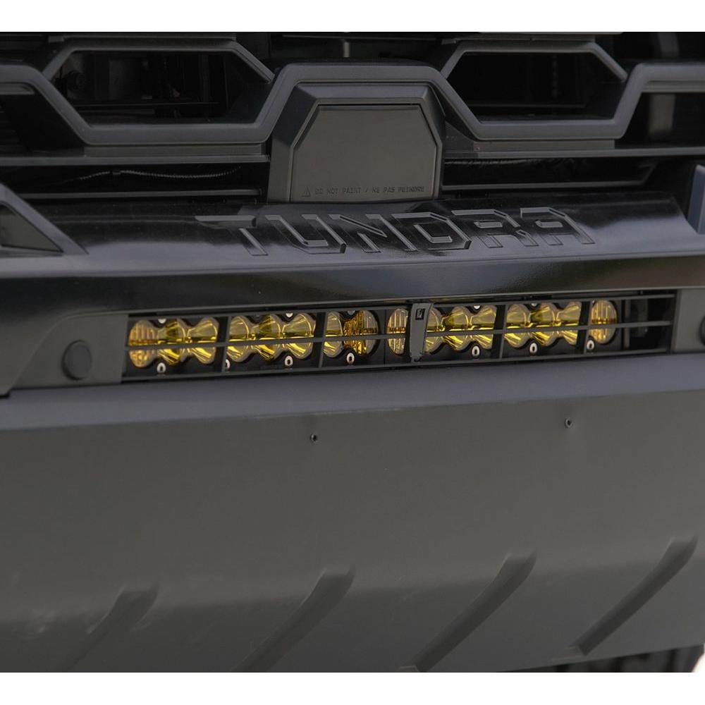 Baja Designs Behind Bumper LED Light Bar Kit 20 inch S8 Series Driving/Combo Pattern Baja Amber Lens 448077
