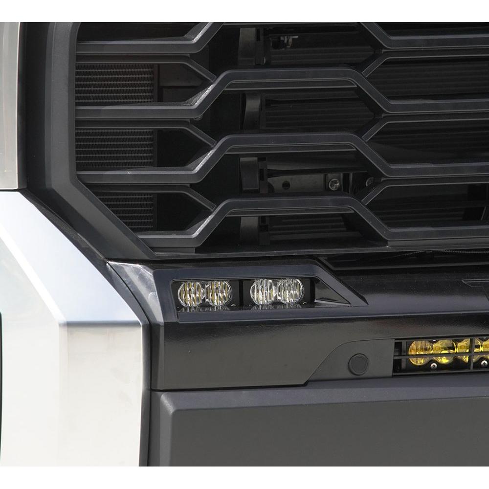 Baja Designs Fog Pocket Light Kit Dual S2 Sport Series Wide Cornering Pattern Clear Lens 448080