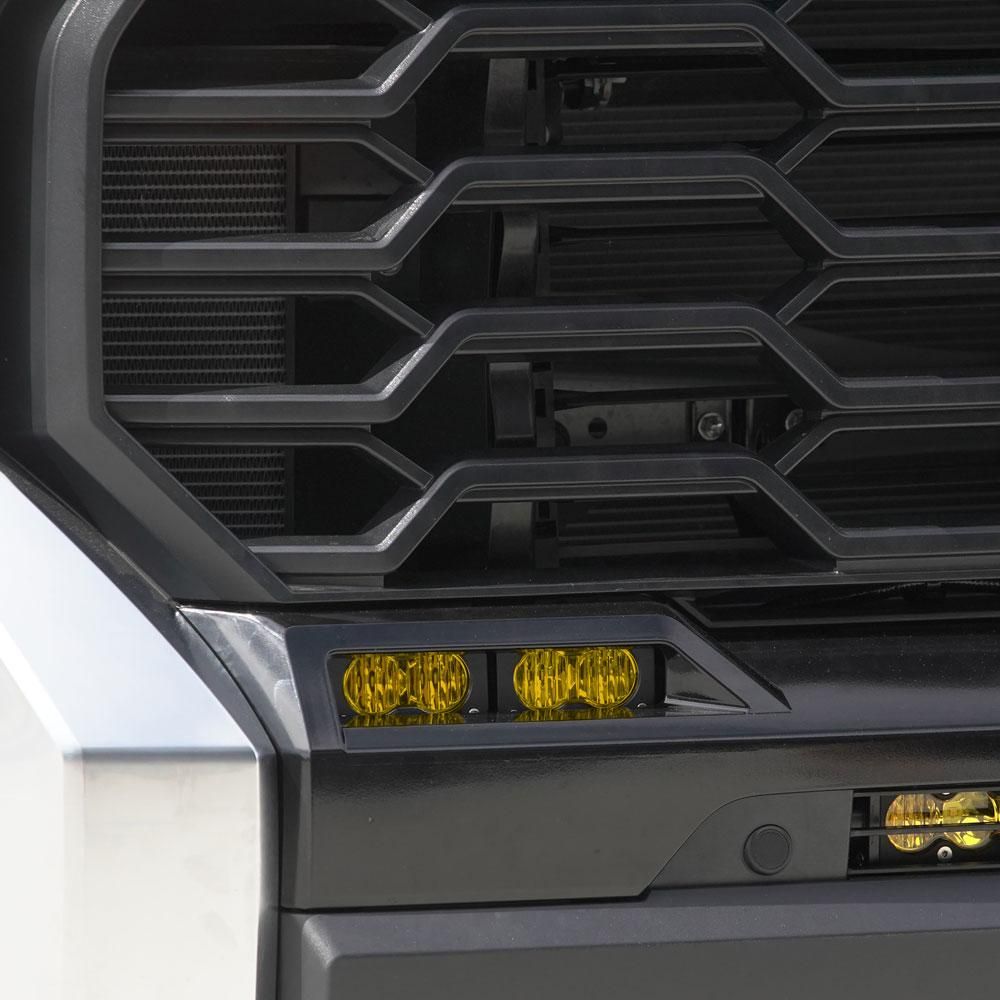 Baja Designs Fog Pocket Light Kit Dual S2 Sport Series Wide Cornering Pattern Baja Amber Lens 448081
