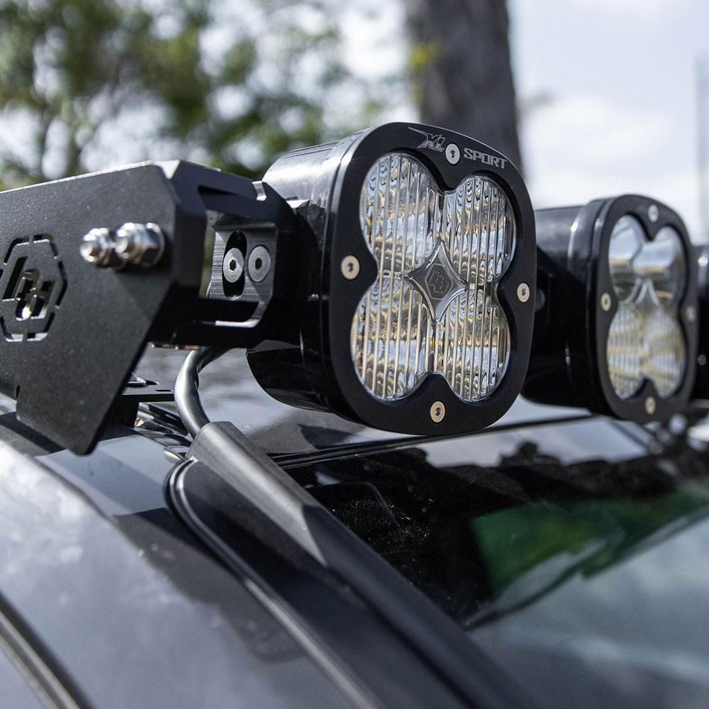 Baja Designs Roof Light Bar Kit 8 XL Linkable Series Multi Pattern Clear Lens 448119