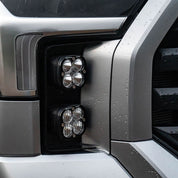 Baja Designs Front Vent Light kit Squadron Sport Series Multi Pattern Clear Lens 448127