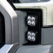 Baja Designs Front Vent Light kit Squadron Pro Series Multi Pattern Clear Lens 448128