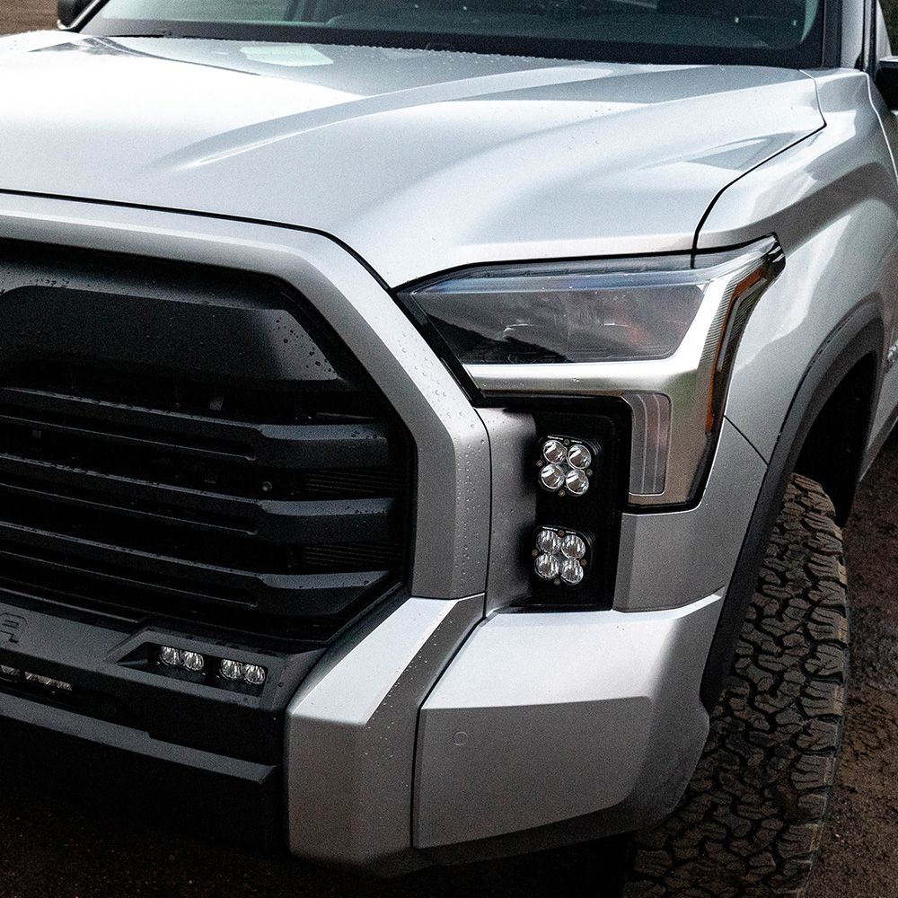 Baja Designs Front Vent Light kit Squadron Pro Series Multi Pattern Clear Lens 448128