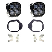 Baja Designs Fog Pocket Light Kit Squadron Series SAE Pattern Clear Lens 448129