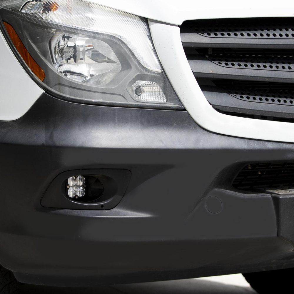 Baja Designs Fog Pocket Light Kit Squadron Pro Series Wide Cornering Pattern Clear Lens 448131