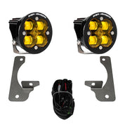 Baja Designs Fog Pocket Light Kit Squadron-R Series SAE Pattern Baja Amber Lens 448145