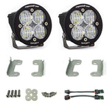Baja Designs Fog Pocket Light Kit Squadron-R Sport Series Wide Cornering Pattern Clear Lens 448146