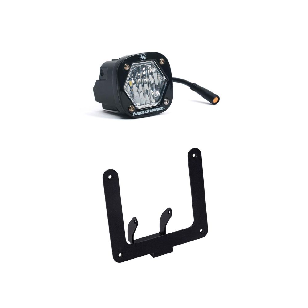 Baja Designs Headlight Kit S1 Series Wide Cornering Pattern Clear Lens Universal 448152
