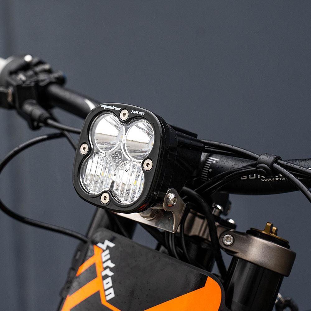 Baja Designs Headlight Kit Squadron Sport Series Driving/Combo Pattern Clear Lens Universal 448154