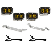 Baja Designs Fog Light Kit S2 Series SAE Pattern Baja Amber Lens 448167