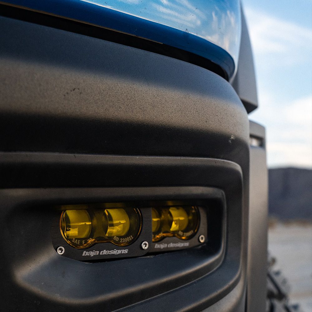 Baja Designs Fog Pocket Light Kit S2 SAE Series Baja Amber Lens 448169