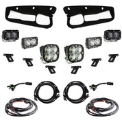 Baja Designs Fog Pocket Light Kit S2 SAE / Sportsman Series Multi Pattern Clear Lens Toggle Wiring 448174