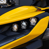 Kit de faros delanteros Baja Designs Serie S1 con lente transparente multipatrón para Can-Am Maverick R 2024 448186