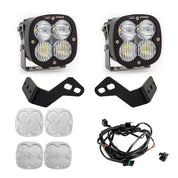 Baja Designs A-Pillar Light Kit Pair XL Pro Series Driving/Combo Pattern Clear Lens For Can-Am Maverick R 2024 448188
