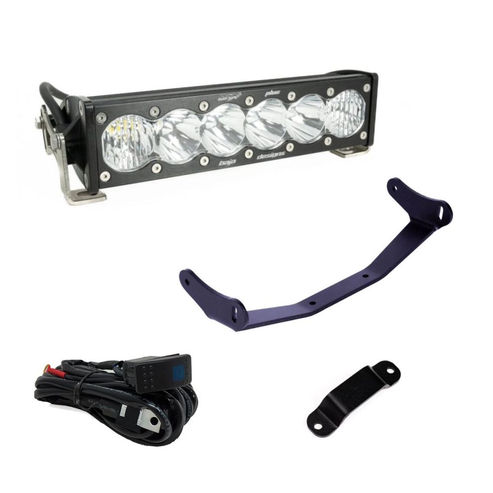 Baja Designs Shock Tower Light Kit 10 inch OnX6+ Series Driving/Combo Pattern Clear Lens For Can-Am Maverick R 2024 448192