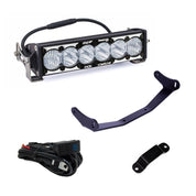 Baja Designs Shock Tower Light Kit Laser 10 inch OnX6+ Series Hybrid Spot Pattern Clear Lens For Can-Am Maverick R 2024 448194