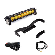 Baja Designs Shock Tower Light Kit 10 inch S8 Series Driving/Combo Pattern Baja Amber Lens For Can-Am Maverick R 2024 448196
