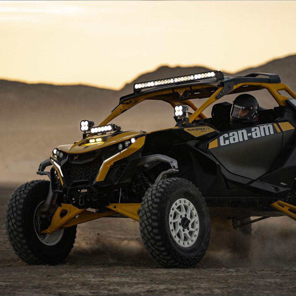 Baja Designs Roof Light Bar Kit 40 inch OnX6+ Series Driving/Combo Pattern Clear Lens For Can-Am Maverick R 2024 448199
